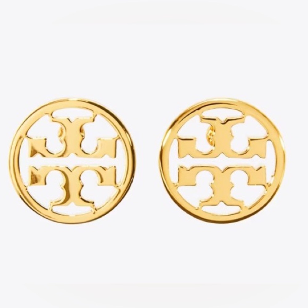 Gold Miller Stud Earrings
